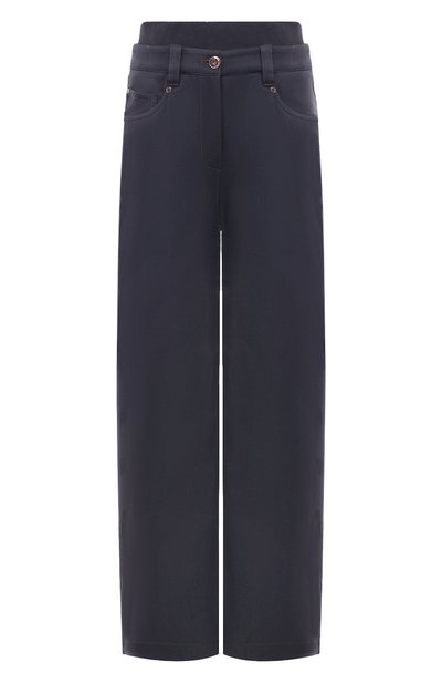 Женские хлопковые брюки BRUNELLO CUCINELLI, арт. MP827P8424