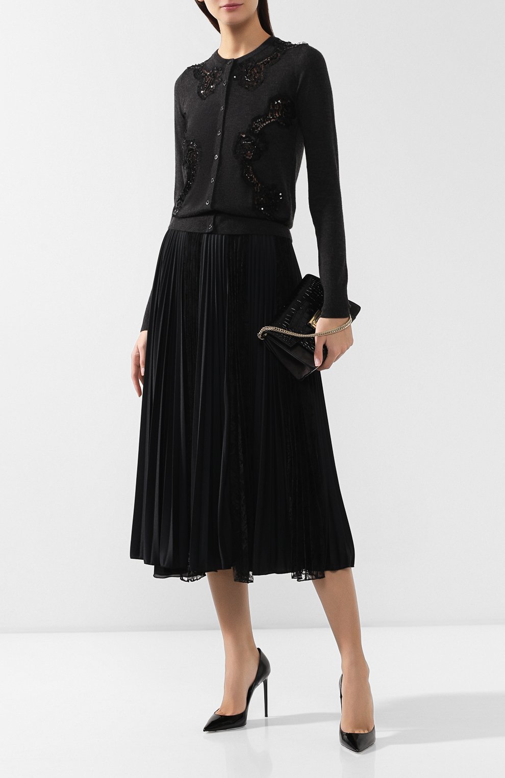 Кашемировый кардиган DOLCE & GABBANA, арт. FX138Z/JAMZT, фото 2