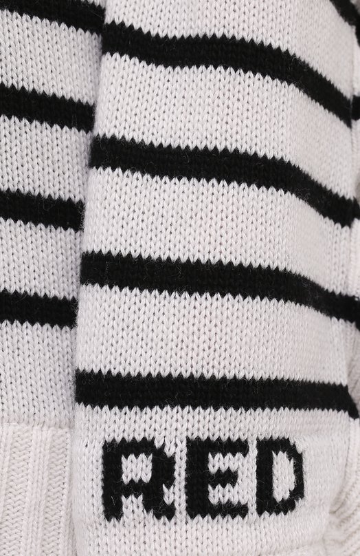 Пуловер REDVALENTINO Чёрный, белый, фото 5