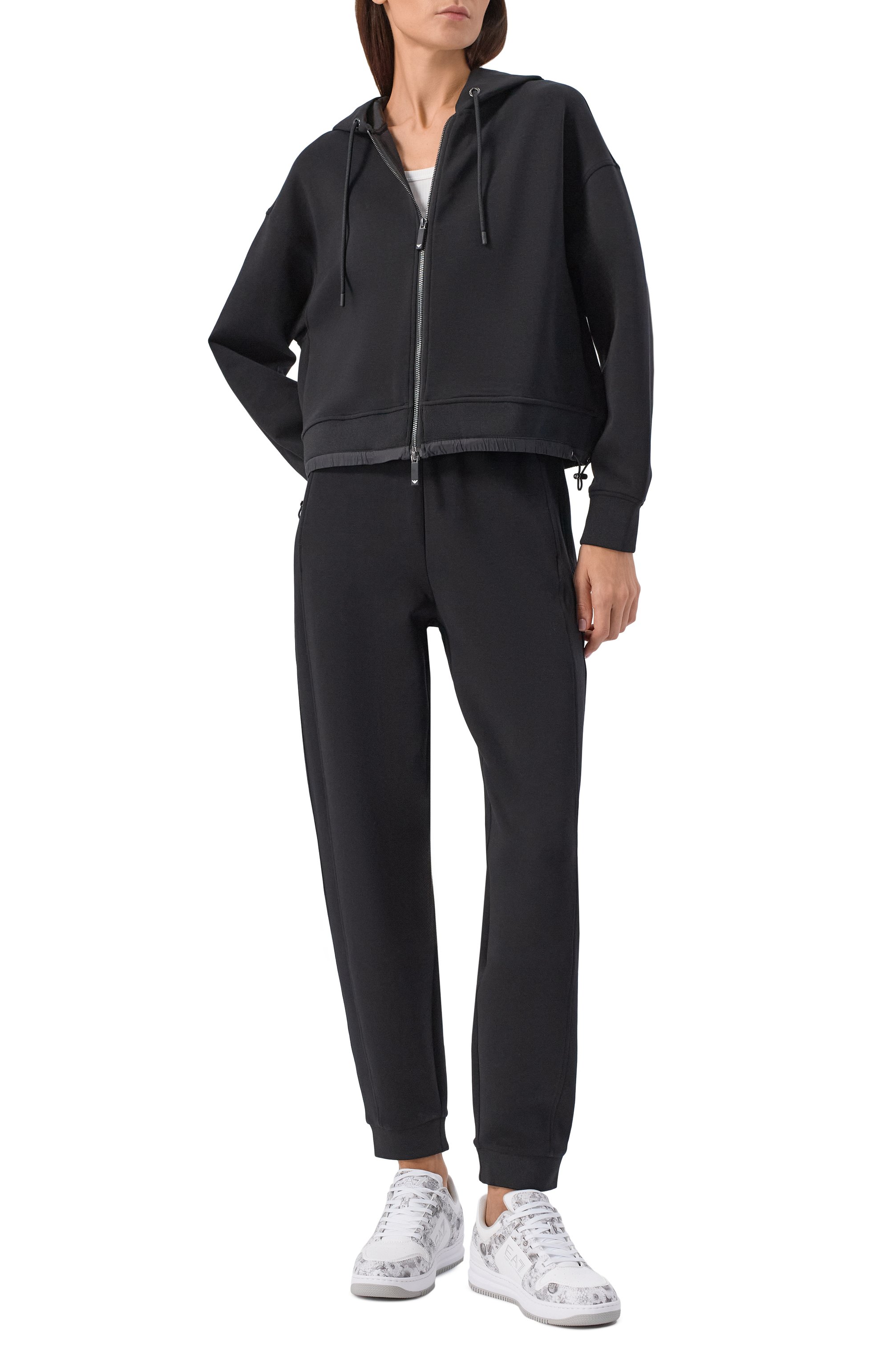 Хлопковая толстовка EMPORIO ARMANI, арт. EW001358/AF10002, фото 2