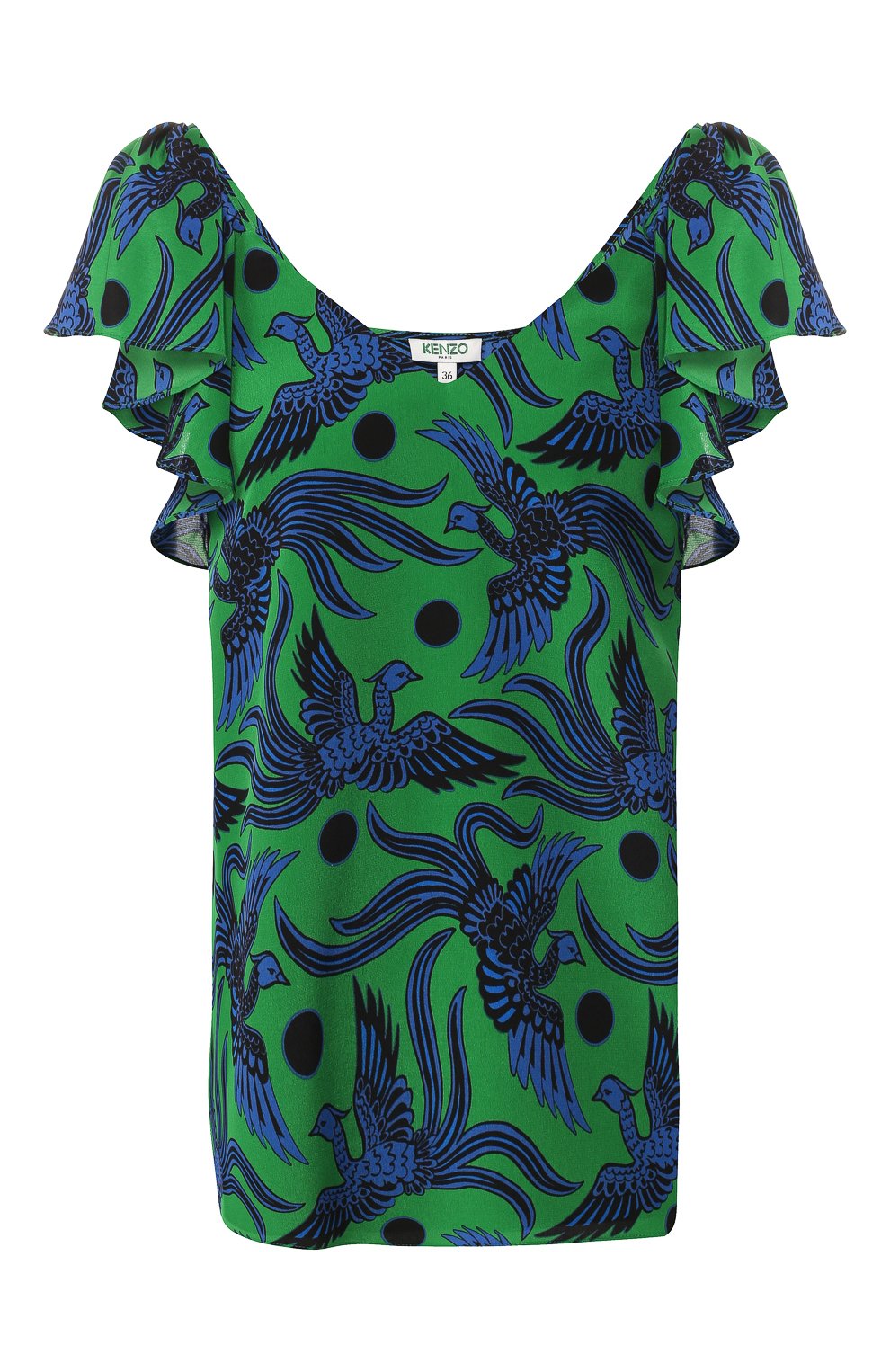 Шелковый топ KENZO, арт. 2T0131525, фо то 1