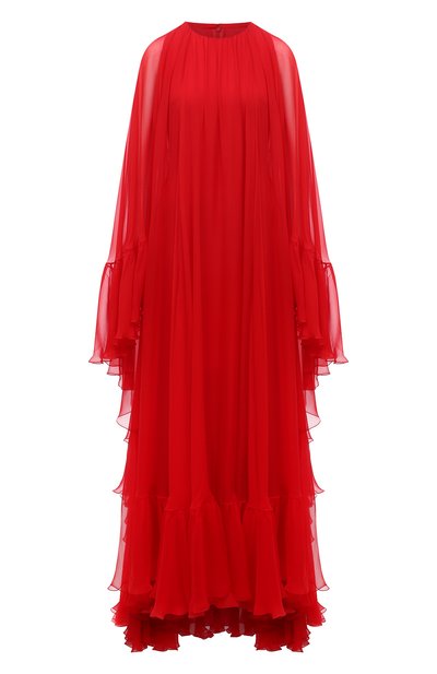 Женское шелковое платье VALENTINO, арт. VB0VDBX52UP