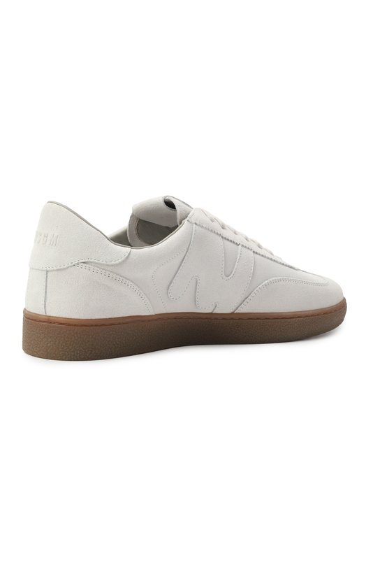 Замшевые кеды MSGM 3940MS021/996 Белый  3940MS021/996 Фото 5