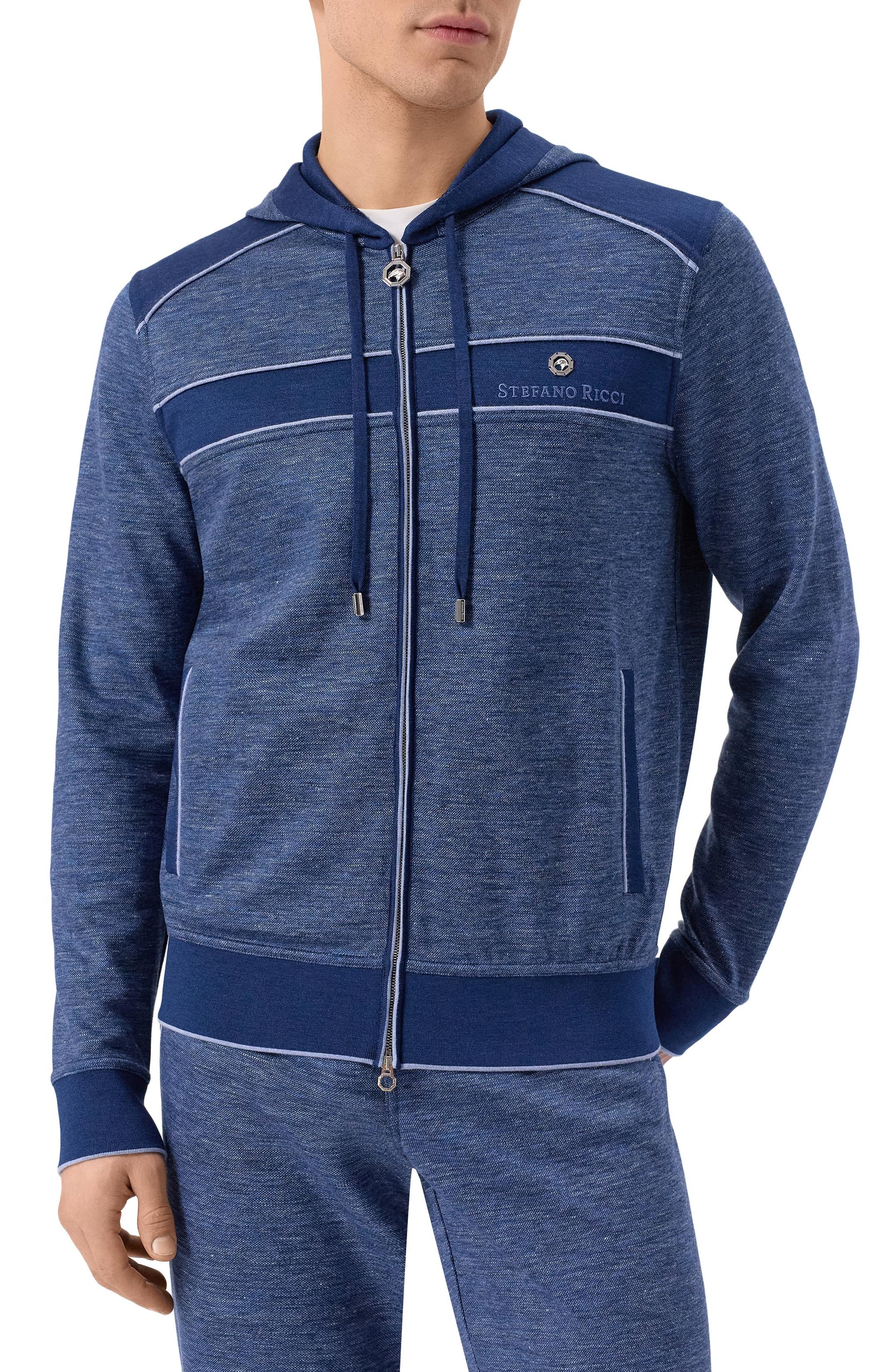 Толстовка из шелка �и льна STEFANO RICCI, арт. K919052FCR/T25101/62, фото 3