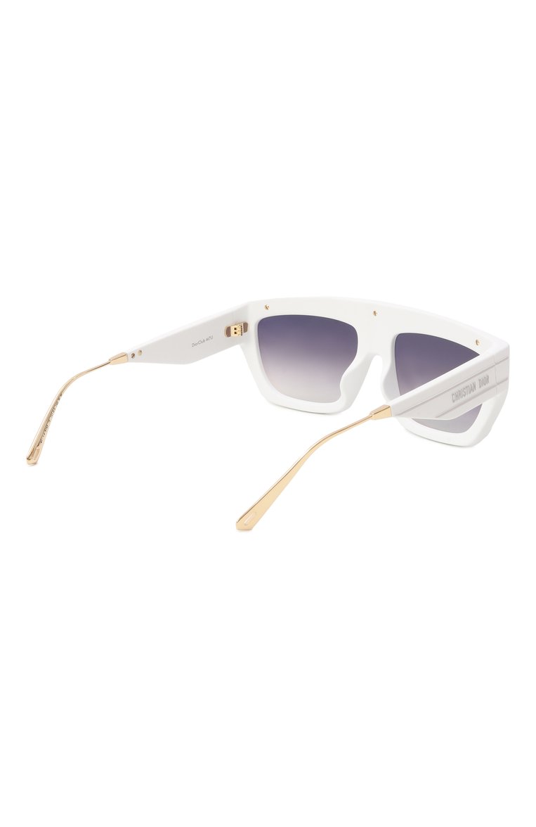 Женские солнцезащитные очки DIOR EYEWEAR золотого цвета, арт. DI0RCLUB M7U 51A5 | Фото 4 (Нос: Не проставлено; Региональные ограничения белый список (Axapta Mercury): Не проставлено; Материал: Пластик; Тип очков: С/з; Очки форма: Маска; Оптика Гендер: оптика-женское)
