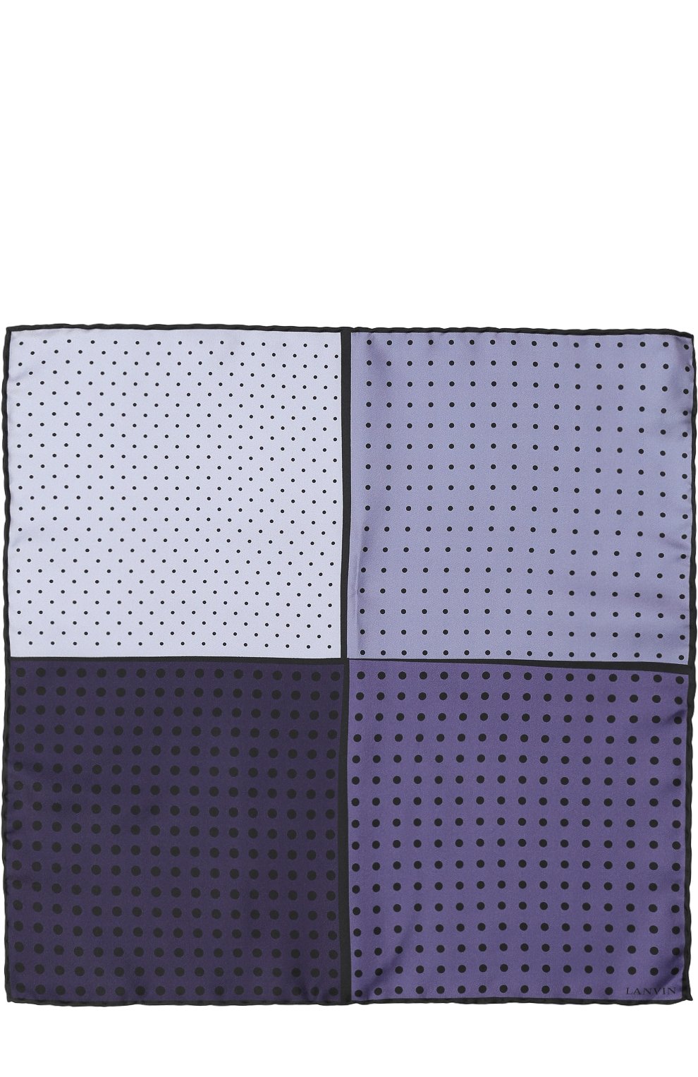 Шелковый платок с узором LANVIN, арт. 2722/HANDKERCHIEF, фото 2