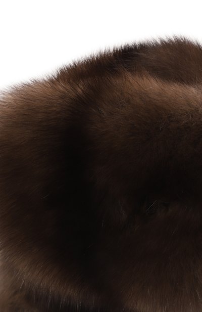 Меховая шапка-ушанка из соболя VICTORIA KUSENKOVA, арт. 333500003126, фото 3
