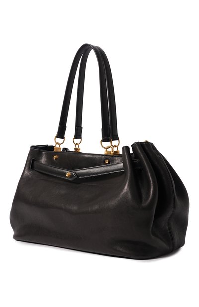 Сумка fan carry all medium BALENCIAGA черного цвета по цене 454500 руб., арт. A007J6/2ACT4, фото 4 Сумка fan carry all medium BALENCIAGA, арт. A007J6/2ACT4, фото 4