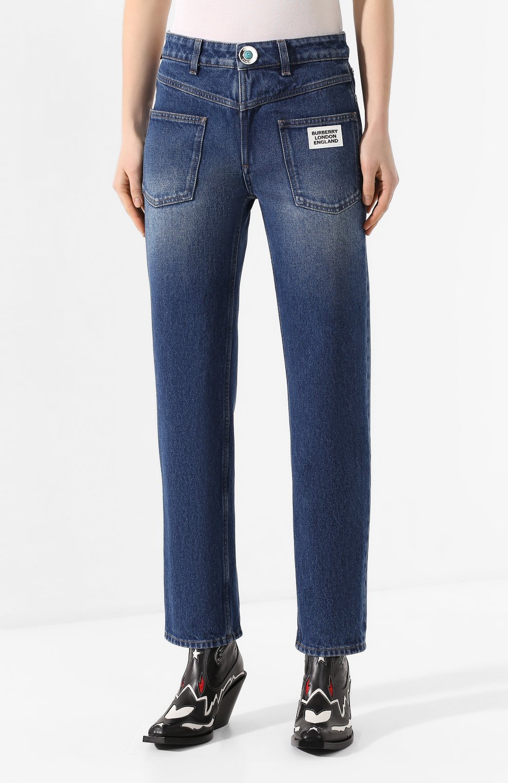 Джинсы BURBERRY, арт. 8025254, фото 3