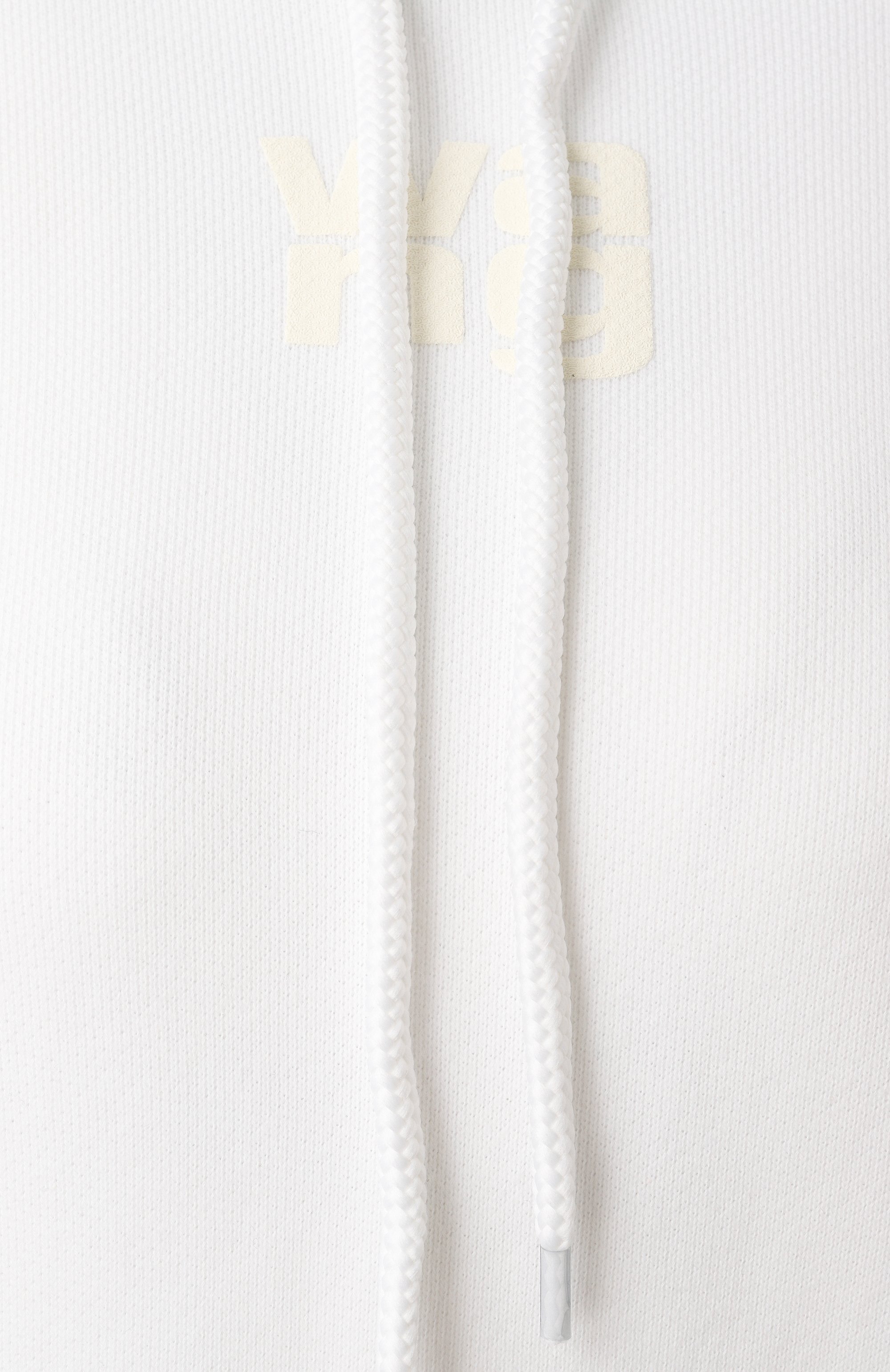 Хлопковое худи ALEXANDERWANG.T белого цвета по цене 49950 руб., арт. 4CC3242101, фото 6 Хлопковое худи ALEXANDERWANG.T, арт. 4CC3242101, фото 6