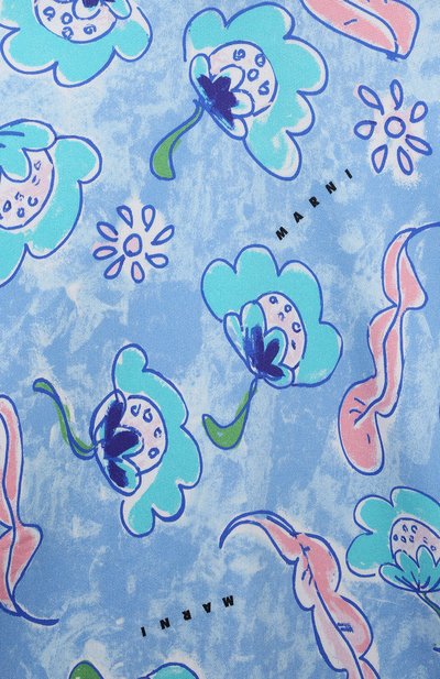 Хлопковое платье MARNI, арт. M01039/M00RW, фото 3