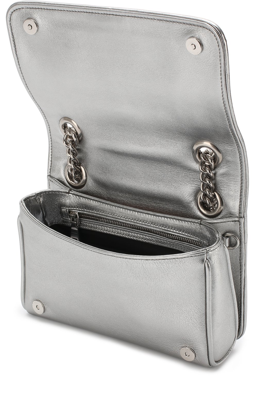 Кожаная сумка на цепочке MIU MIU, арт. 5BD023-N88-F0135-OOO, фото 3