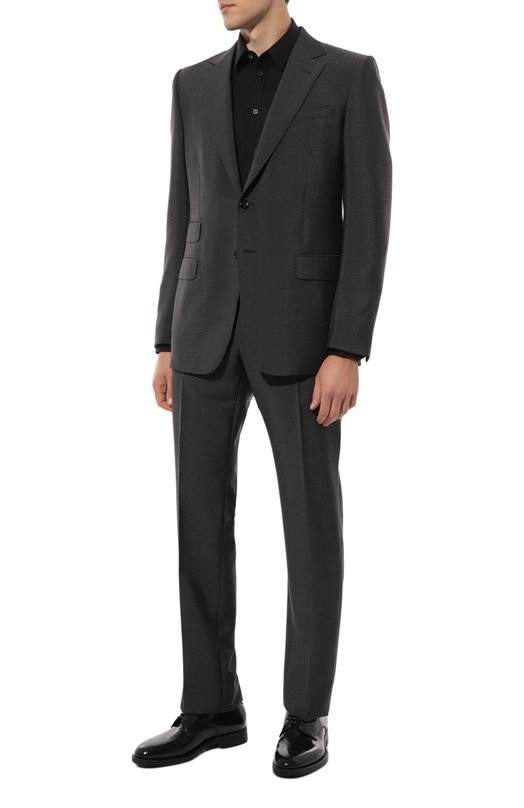 Хлопковая сорочка Dolce & Gabbana G5EJ0T/GG826 Чёрный  G5EJ0T/GG826 Фото 2