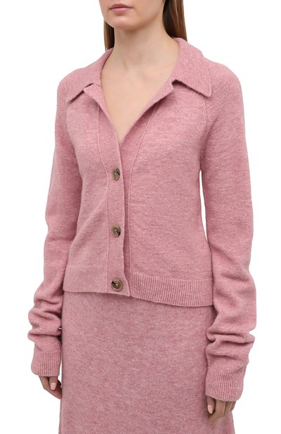Кардиган NANUSHKA, арт. CADE_WASHED PINK_FLUFFY KNIT, фото 3