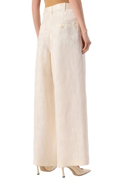 Брюки изо льна и вискозы UMA WANG, арт. UM3513, фото 4