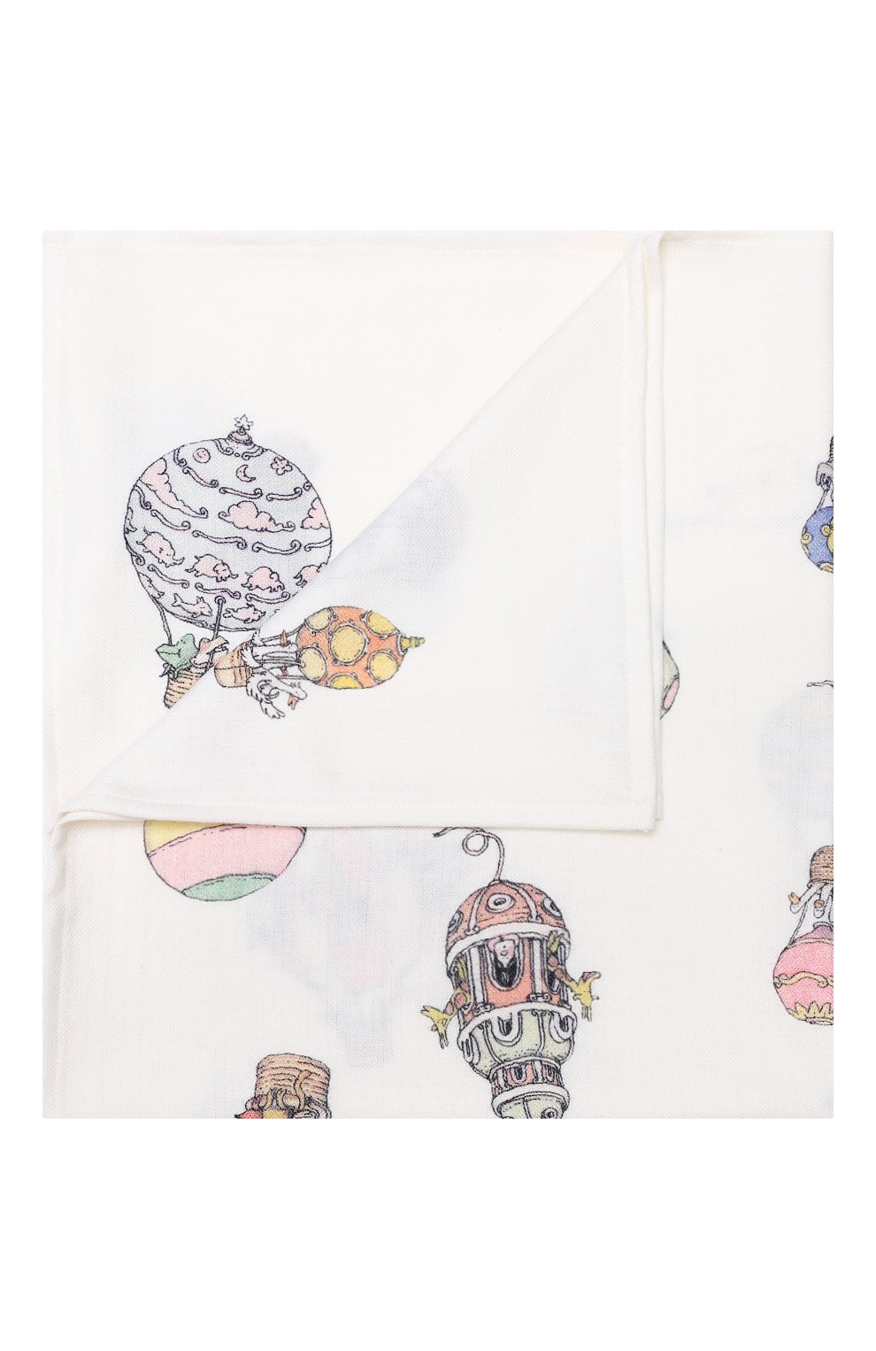 Одеяло из шерсти и кашемира ATELIER CHOUX, арт. CASHMERE BLANKET H0T AIR BALL00NS, фото 1