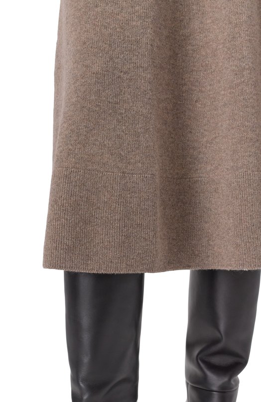 Кашемировая юбка Agnona KG10060E/0K080NE Бежевый  KG10060E/0K080NE Фото 5