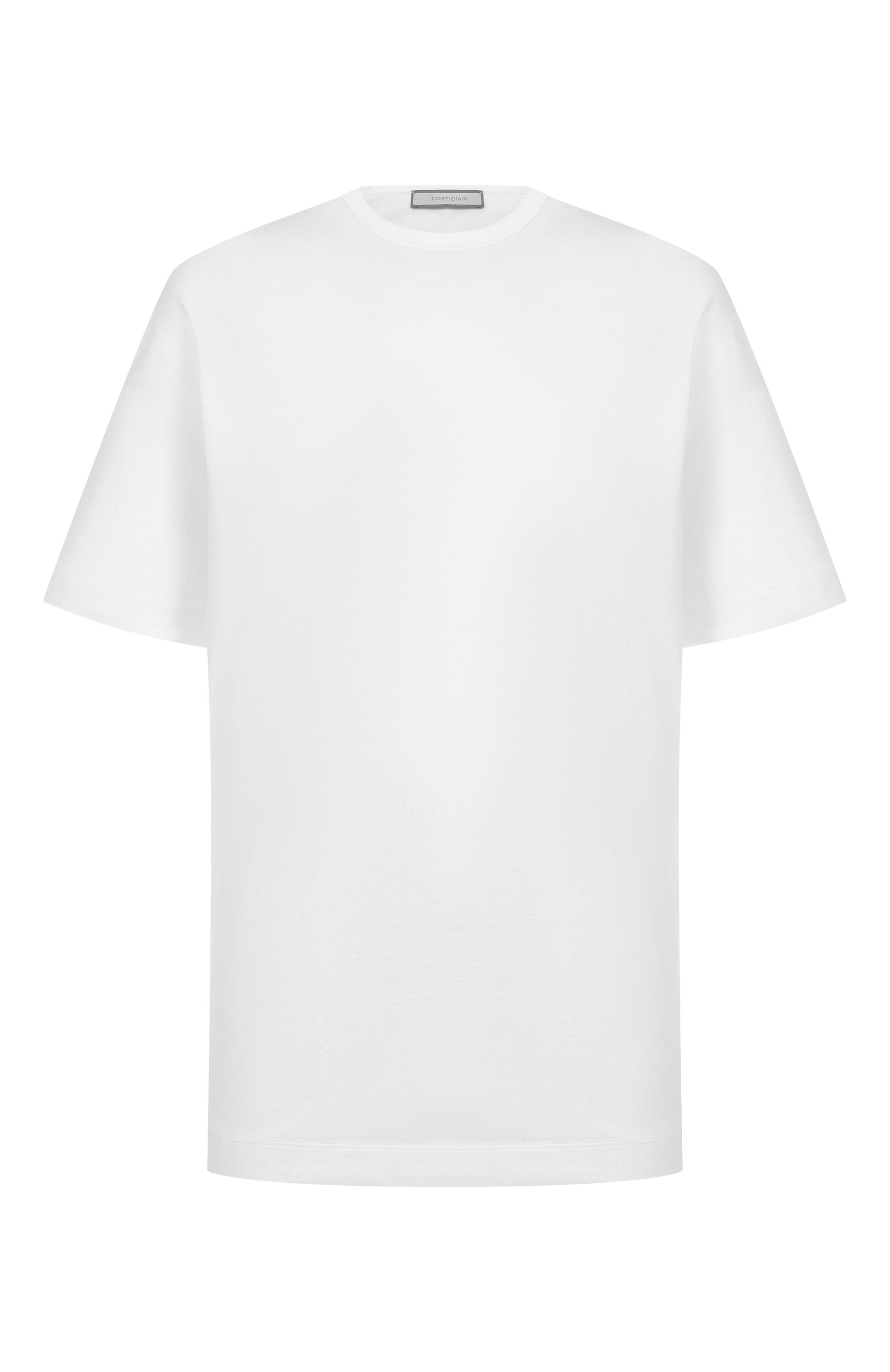 Футболка из хлопка и шелка CORTIGIANI, арт. 2A6630, фото 1