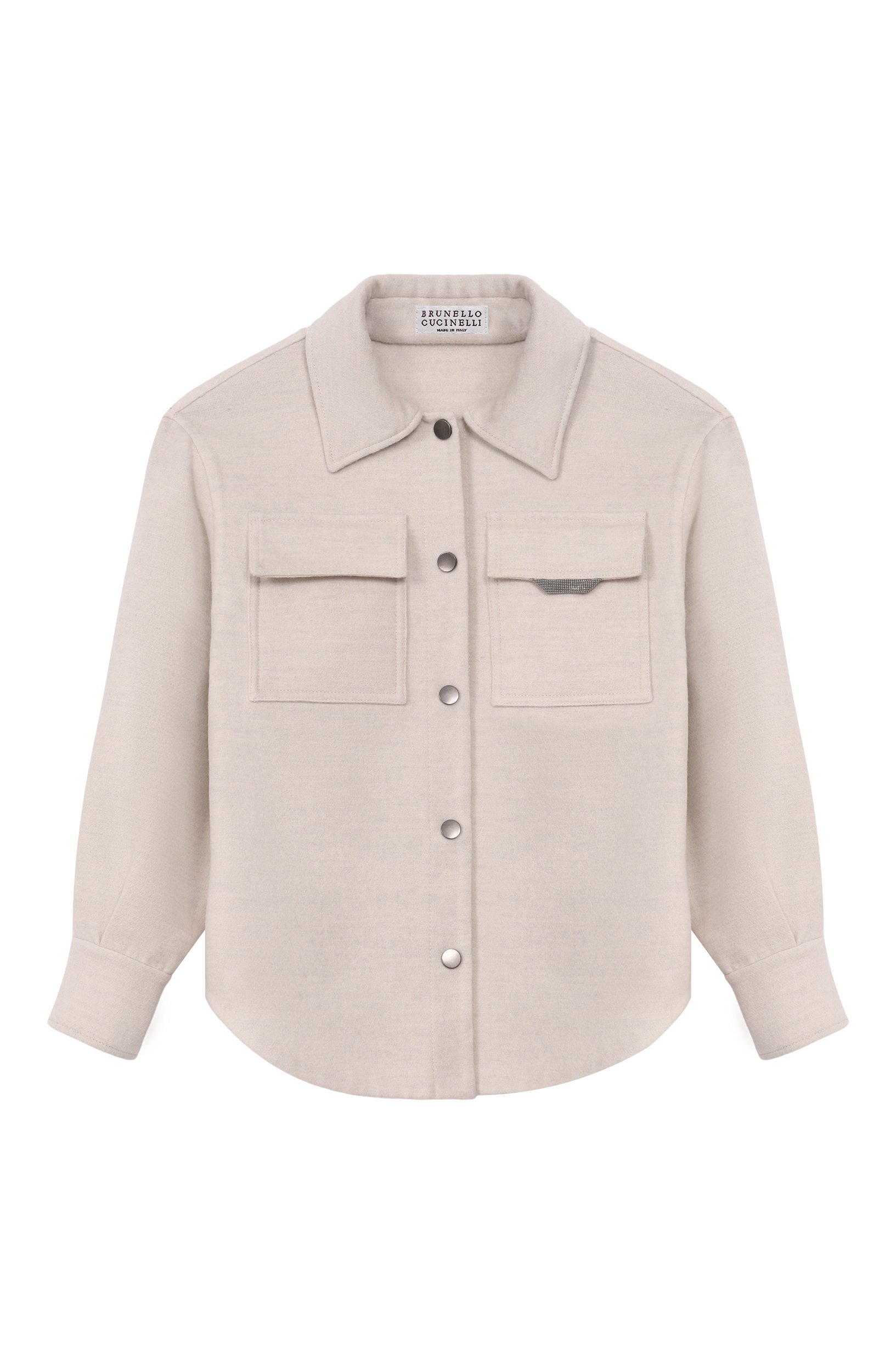 Шерстяная куртка-рубашка BRUNELLO CUCINELLI, арт. BD565C437B, фото 1