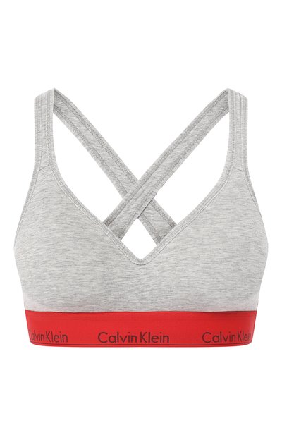 Женский бюстгальтер из смеси хлопка и вискозы CALVIN KLEIN, арт. QF1654E