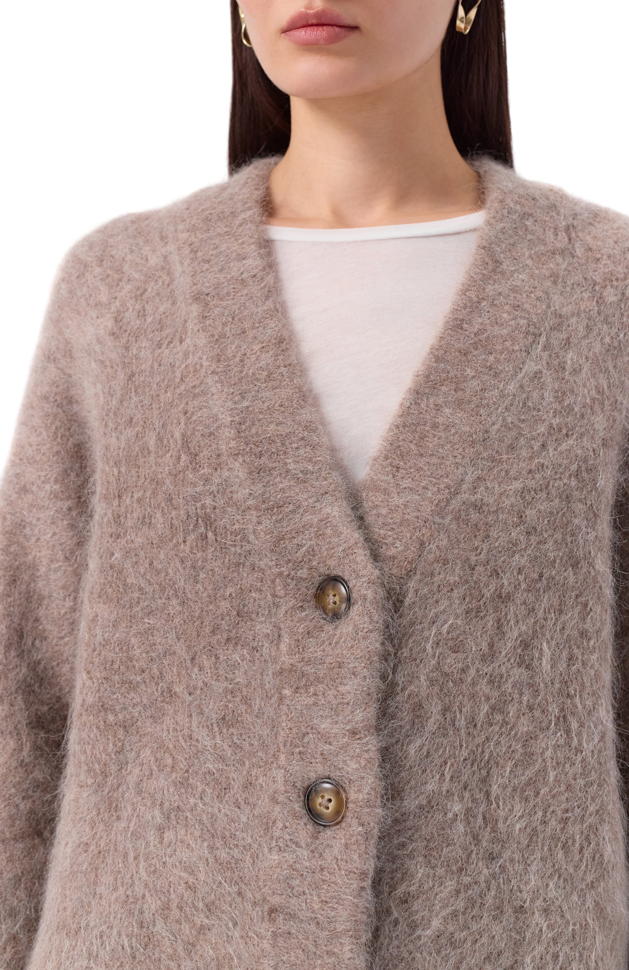 Шерстяной кардиган LOULOU DE SAISON, арт. LYNN, фото 5