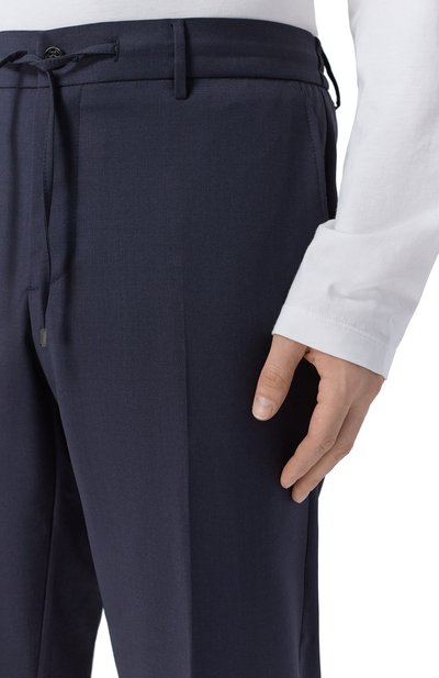 Брюки BERWICH темно-синего цвета по цене 31250 руб., арт. SPIAGGIA 20/P01383X, фото 5 Брюки BERWICH, арт. SPIAGGIA 20/P01383X, фото 5