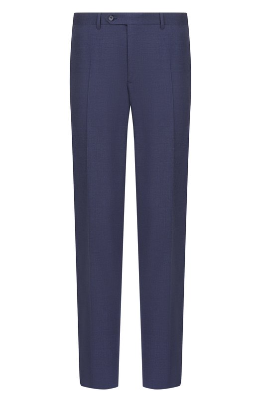 Шерстяные брюки Canali 71019/EU00551 Синий 71019/EU00551