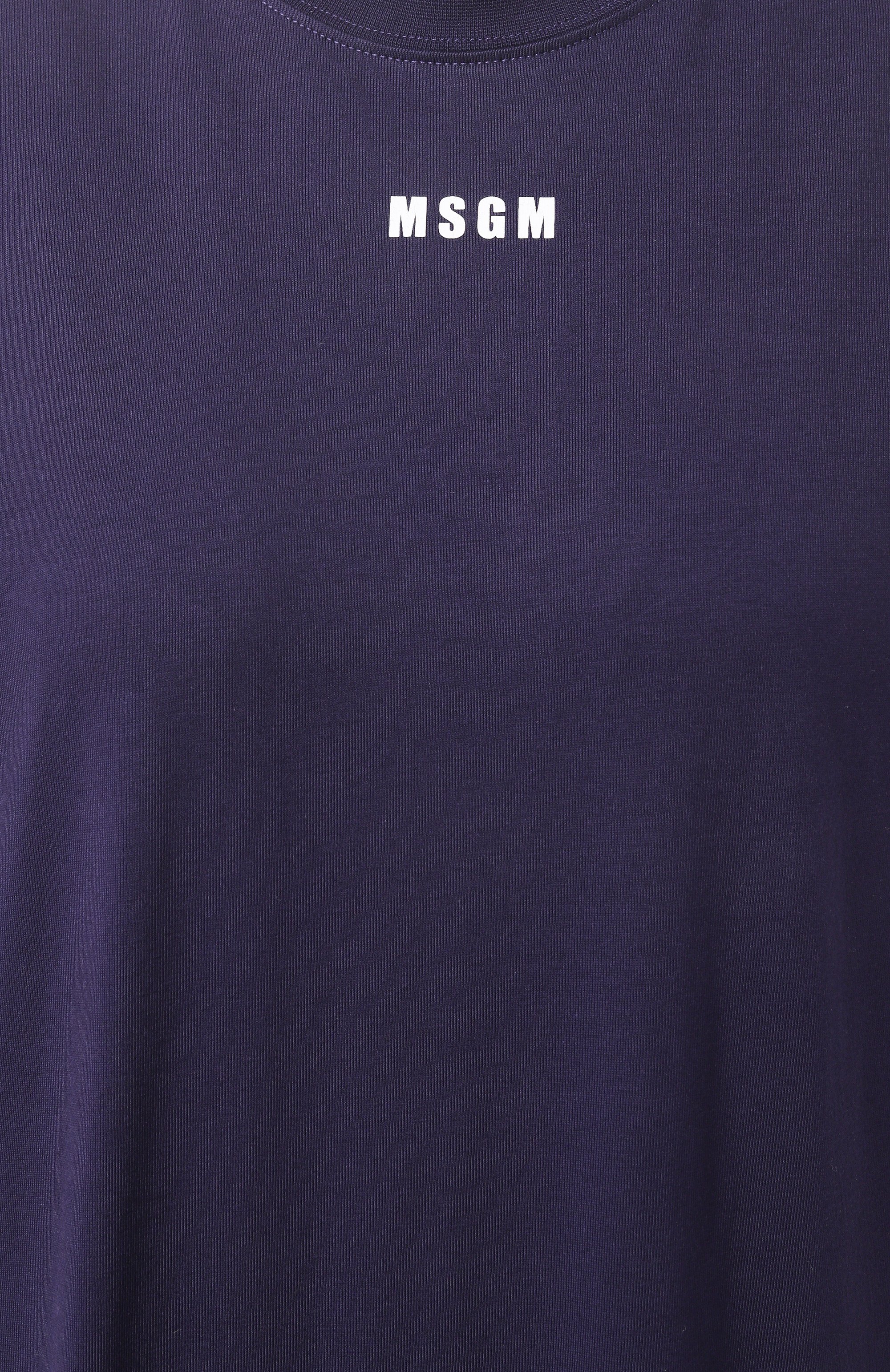 Хлопковое платье MSGM, арт. 3841MDA83/257002, фото 6