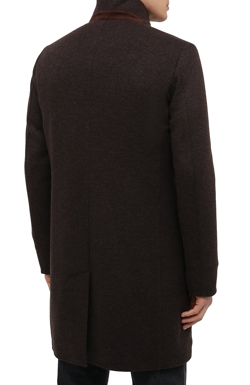 Кашемировое пальто с подкладкой из нутрии LORO PIANA, арт. FAF4118, фото 4