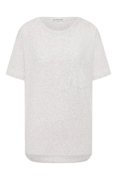Женская хлопковая футболка ALEXANDERWANG.T, арт. 4CC1201075