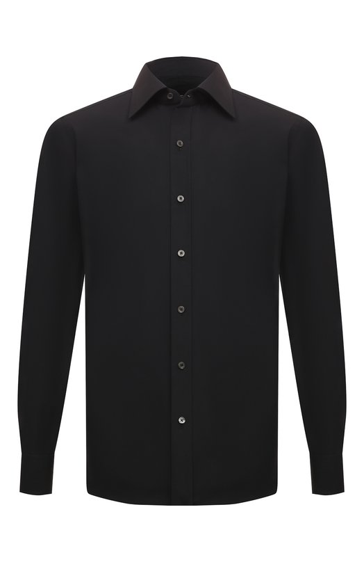 Хлопковая сорочка Tom Ford HSBC05/CGS11 Чёрный HSBC05/CGS11