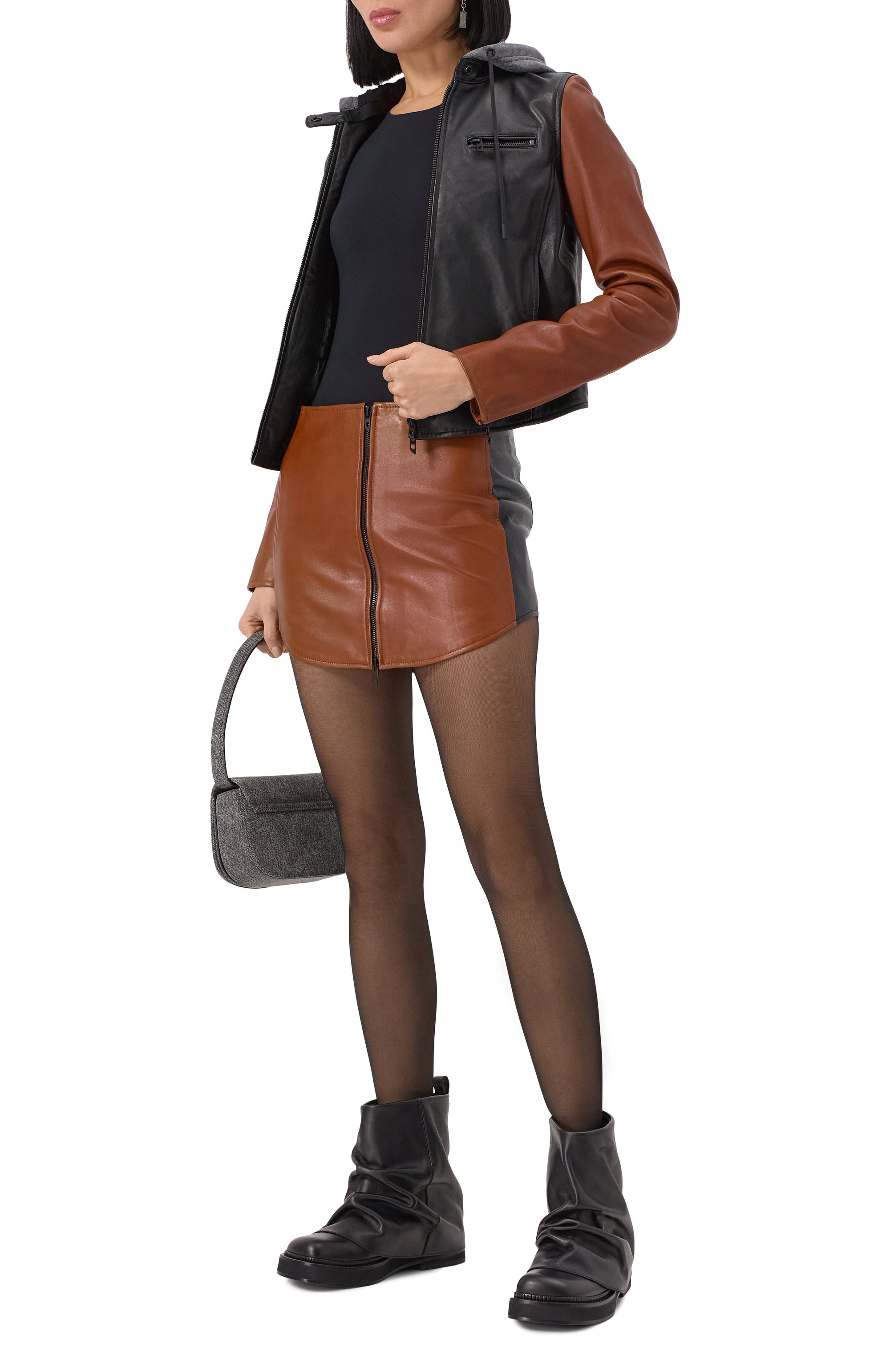 Кожаная куртка DIESEL, арт. A16047/0CLBQ, фото 2