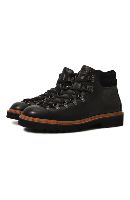 

Кожаные хайкеры Fracap, Чёрный