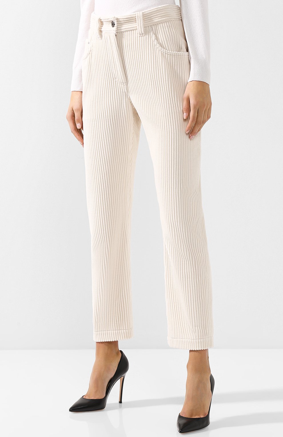 Вельветовые брюки BRUNELLO CUCINELLI, арт. MA107P6846, фото 3