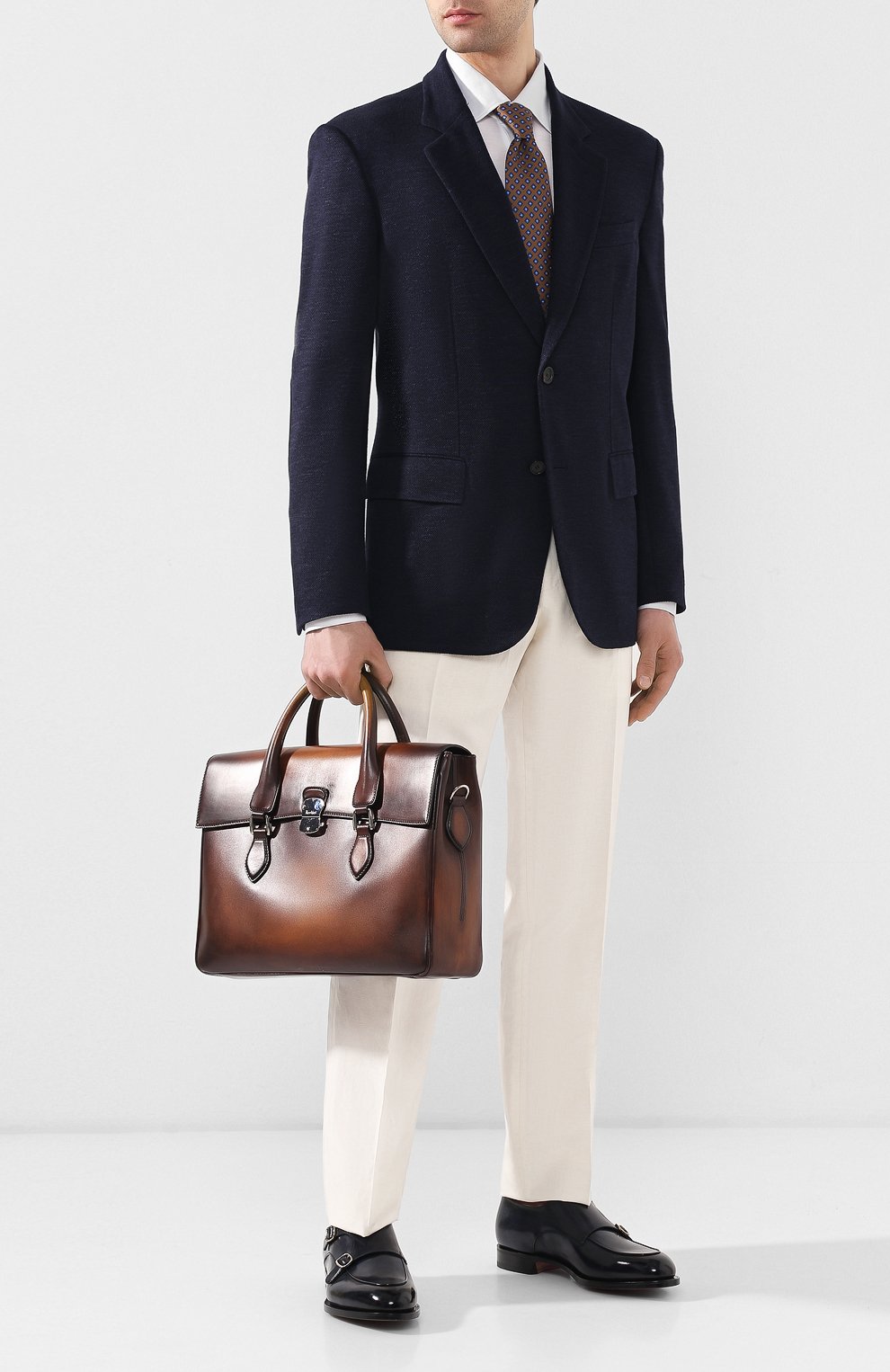 Кожаный портфель BERLUTI, арт. M124251, фото 2