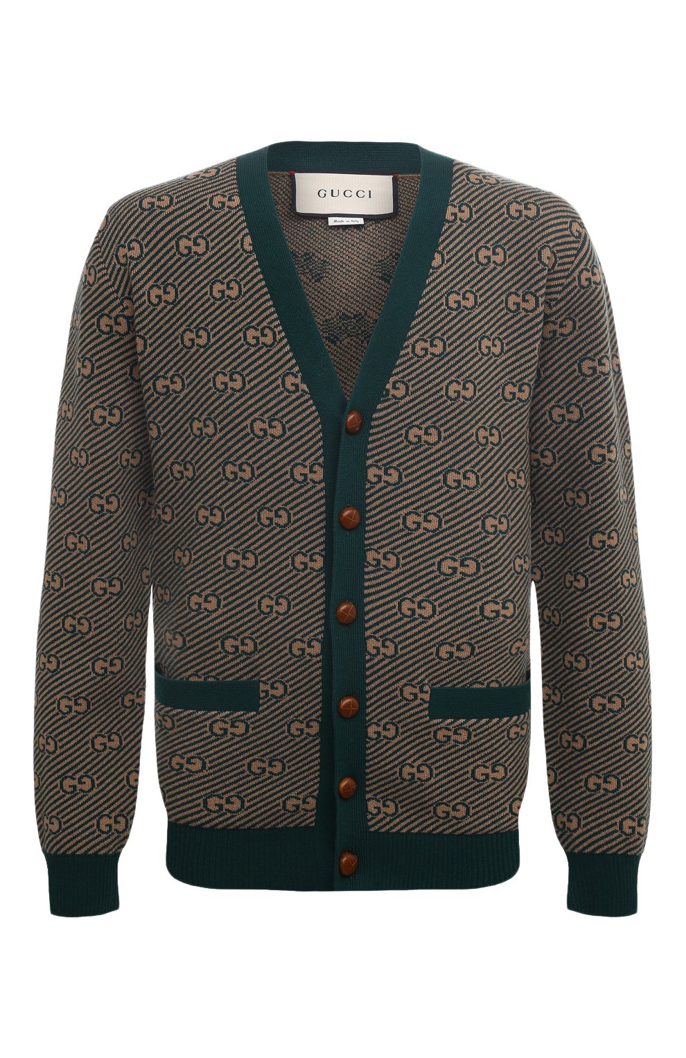 Кардиган из шерсти и кашемира GUCCI, арт. 630412 XKBFZ, фото 1