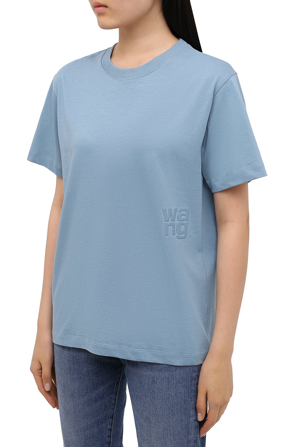 Хлопковая футболка ALEXANDERWANG.T, арт. 4CC1201152, фото 3