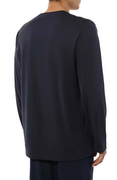 Хлопковый лонгслив HANRO, арт. 075431., фото 4