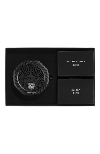 Набор ароматизаторов для авто (диспенсер + 2 рефила rosso nobile, ambra) DR. VRANJES FIRENZE, арт. DR090085