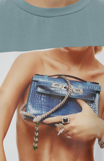 Хлопковая футболка EVERREVER, арт. RE-TS-PR-BLUE-01, фото 5