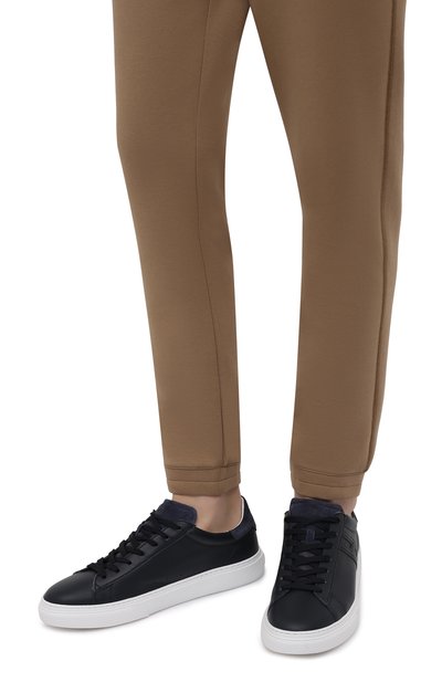 Кожаные кеды HOGAN, арт. HXM3650J960N1M, фото 3