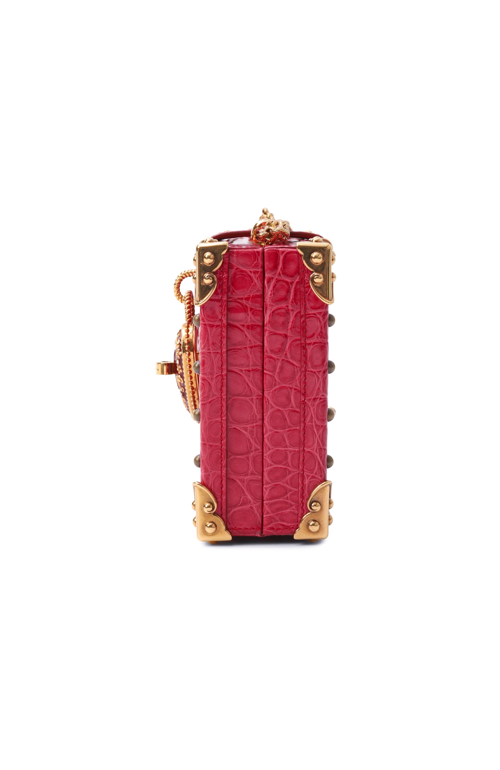 Сумка dolce box из кожи аллигатора DOLCE & GABBANA, арт. BB6568/A2R08, фото 4