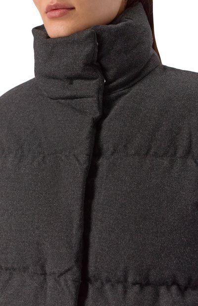 Пуховик HUGO темно-серого цвета по цене 47950 руб., арт. 50547223, фото 5 Пуховик HUGO, арт. 50547223, фото 5