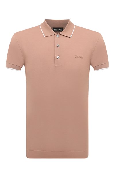Мужское хлопковое поло ZEGNA, арт. UD358A7/D746