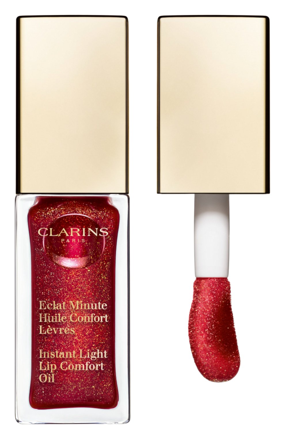 Масло-блеск для губ eclat minute, оттенок 09 red berry glam (7ml) CLARINS цвета по цене 1780 руб., арт. 80038532, фото 1 Масло-блеск для губ eclat minute, оттенок 09 red berry glam (7ml) CLARINS, арт. 80038532, фото 1