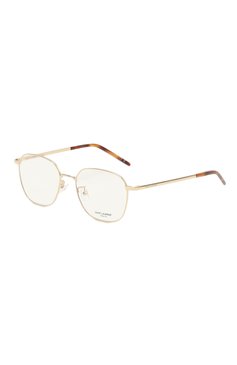 Женские оправа SAINT LAURENT золотого цвета, арт. SL 646/F 003 | Фото 1 (Нос: Не проставлено; Региональные ограничения белый список (Axapta Mercury): Не проставлено; Тип очков: Оправа; Кросс-КТ: Оправы-унисекс; Материал: Металл; Оптика Гендер: оптика-унисекс; Очки форма: Квадратные)