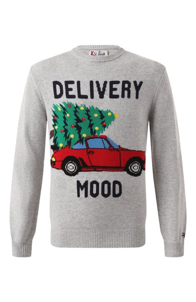 Мужской джемпер из шерсти и вискозы MC2 SAINT BARTH, арт. STBM HER0N/HER0001/01846C