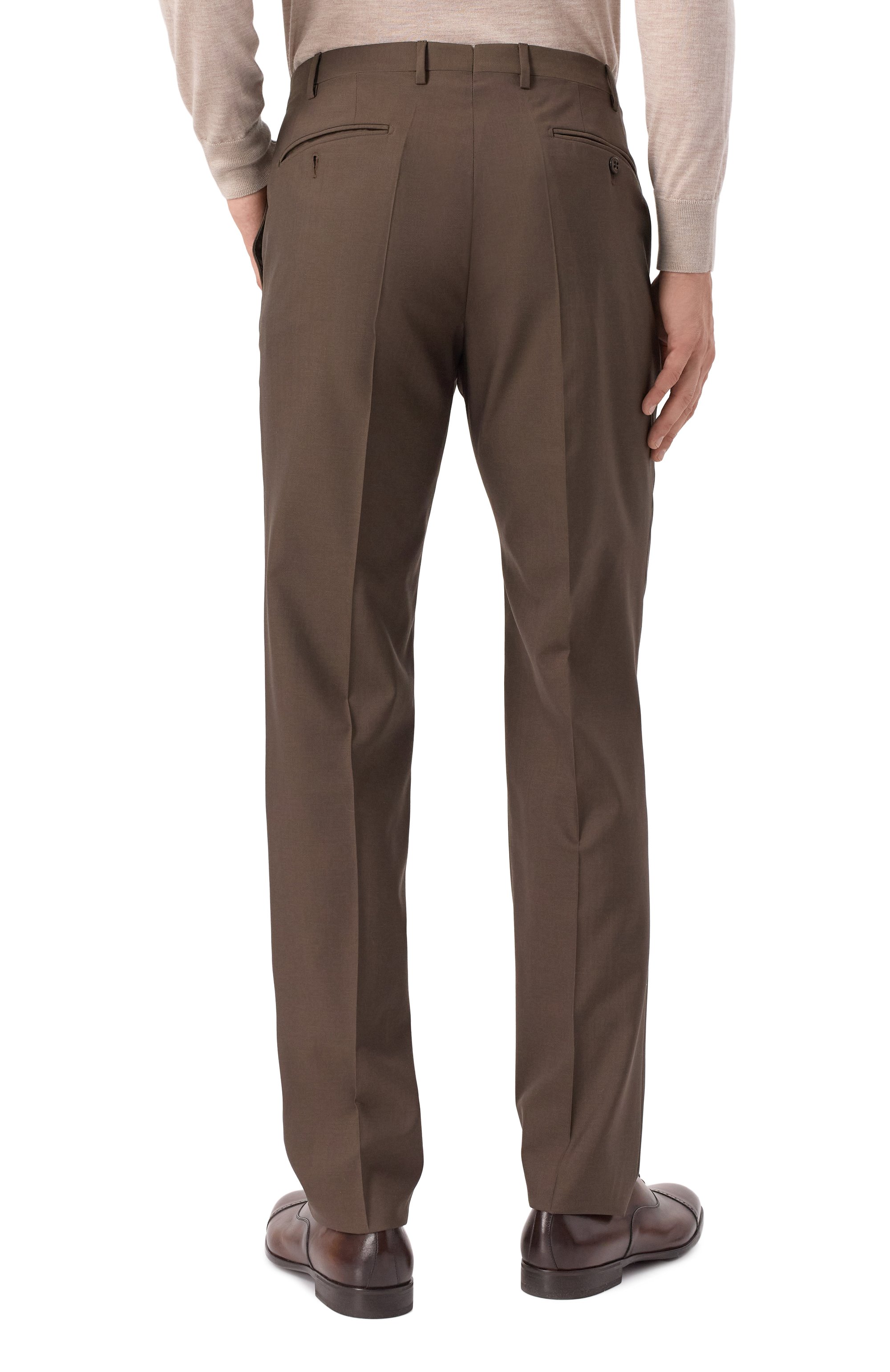 Шерстяной костюм CORNELIANI коричневого цвета по цене 167000 руб., арт. 256005-2518414_SET, фото 7 Шерстяной костюм CORNELIANI, арт. 256005-2518414_SET, фото 7