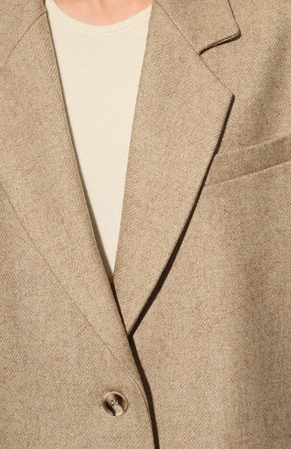 Шерстяной жакет LOOM BY RODINA желтого цвета по цене 45000 руб., арт. LBR-2223JGR, фото 5 Шерстяной жакет LOOM BY RODINA, арт. LBR-2223JGR, фото 5