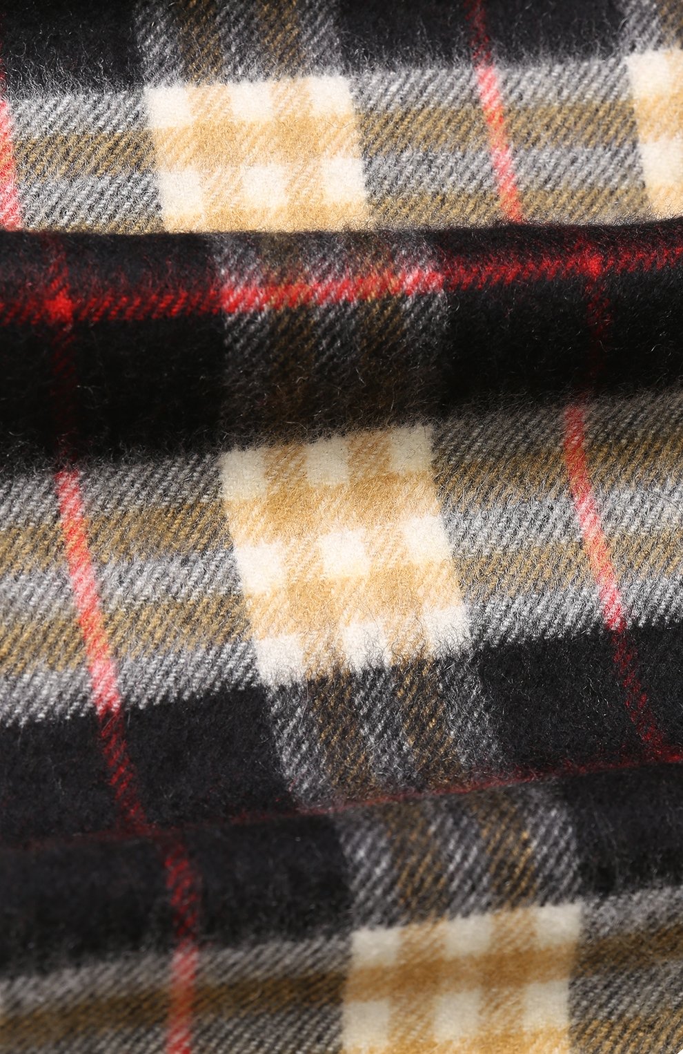 Кашемировый шарф в клетку BURBERRY, арт. 4075255, фото 2